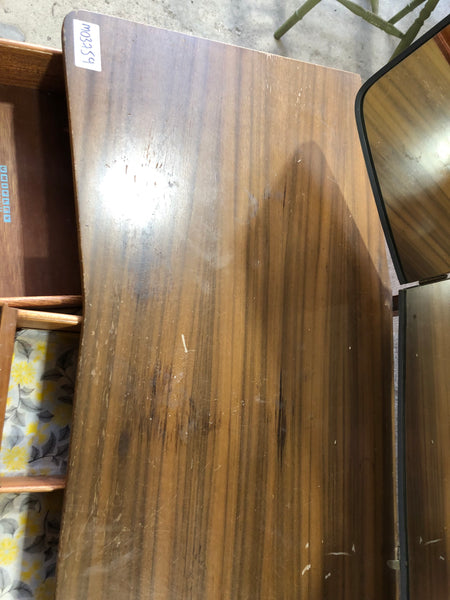 Vintage Uniflex Dressing Table & Stool