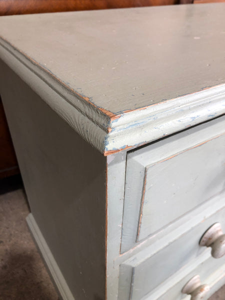 Small Painted Pine Chest of Drawers