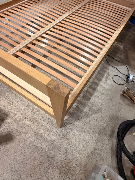 EU Wooden Double Bed Frame