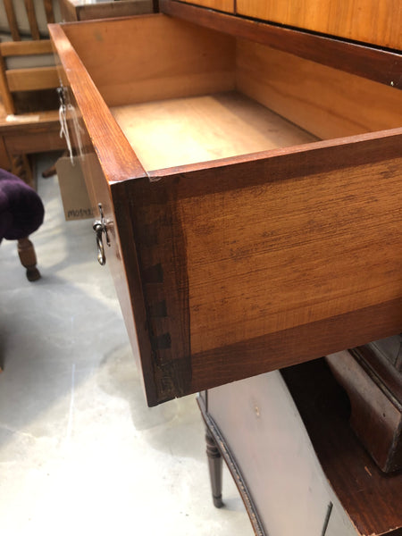 Vintage Compact Half Length Wardrobe with Drawer