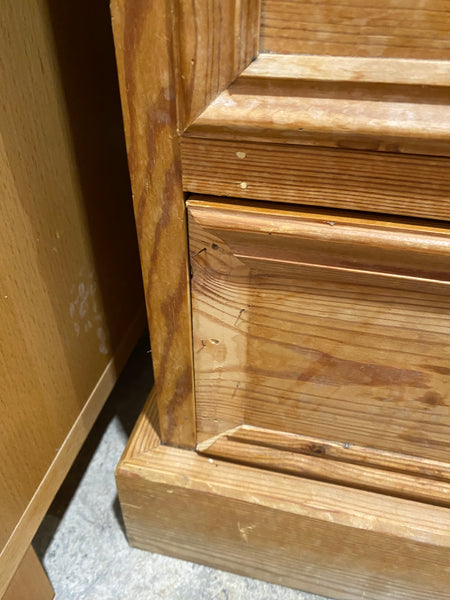 Pine Desk with drawers