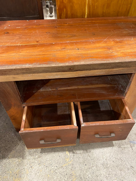 Jali Sheesham Low Storage Table