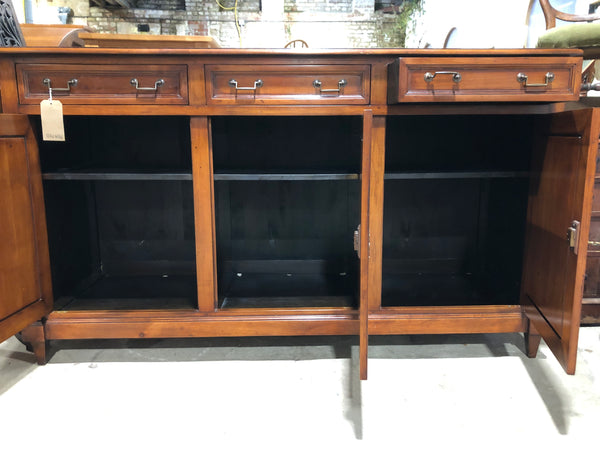 Cherrywood Three Door Sideboard