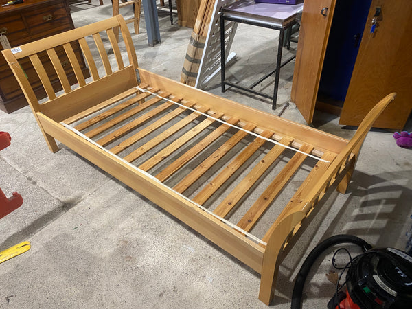 REF - Wooden Single Bedframe