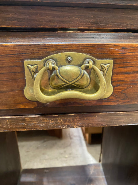 Large Vintage Oak Desk