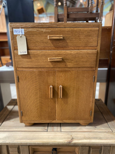GHC - Oak Bedside Cabinet