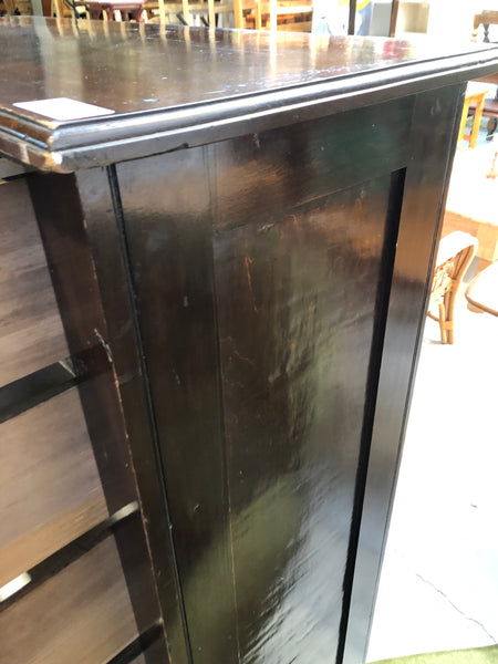 Dark Pine Tallboy 2 over 4 Chest of Drawers