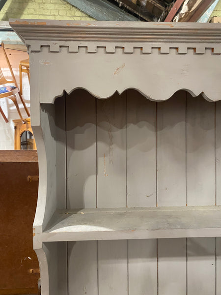 Painted Grey Pine Welsh Dresser