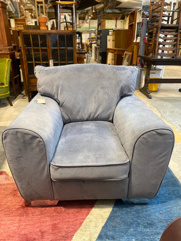 Grey Fabric Armchair