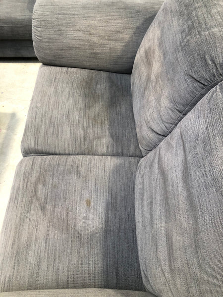 Grey Two Seater Sofa