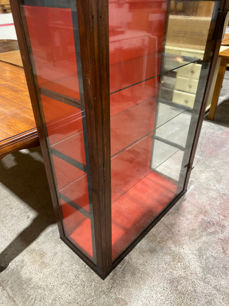 Early 20th Century Oak Display Cabinet