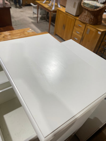 White Tallboy Chest of Drawers