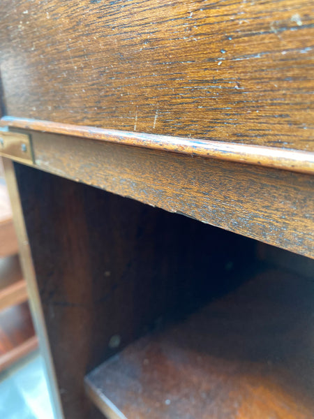 GHC - Mahogany Military Campaign Style Side Table
