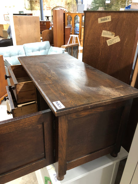 Dark Wood TV Unit