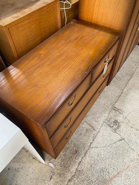 Mid-Century Drawers in Teak Veneer
