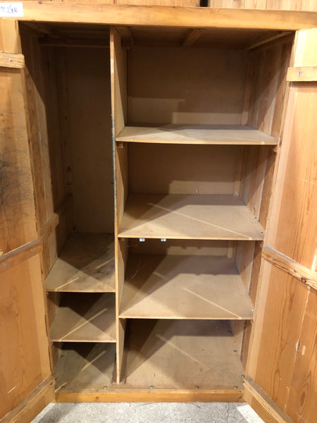 Solid Pine Compact Wardrobe