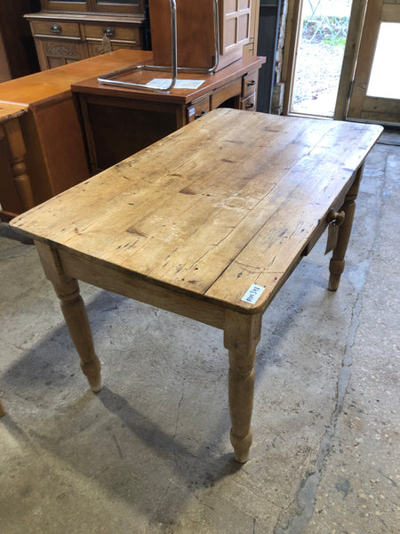 Rustic Pine Farmhouse Kitchen Table