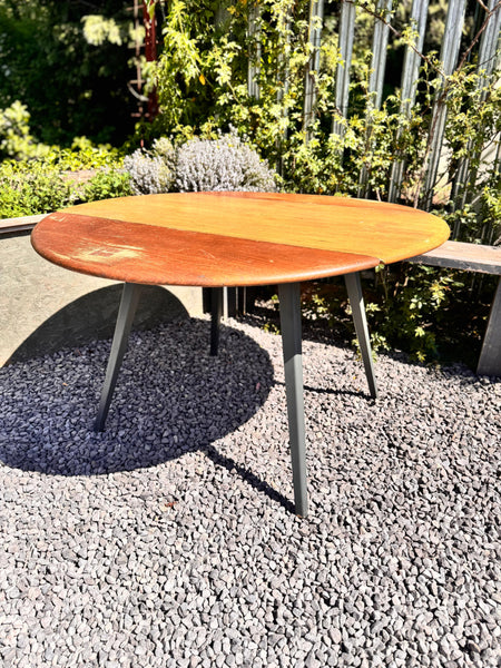 Ercol Blonde Elm Windsor Drop Leaf Table