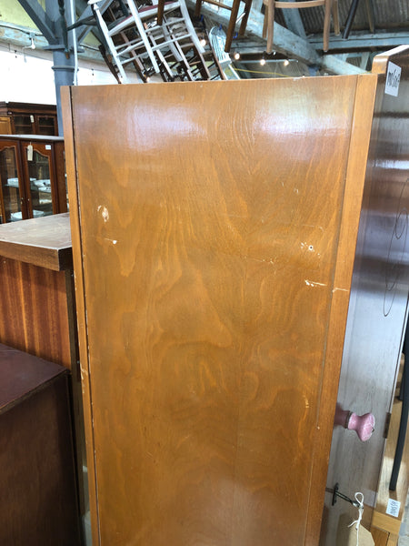 Vintage Single Wardrobe with Drawers