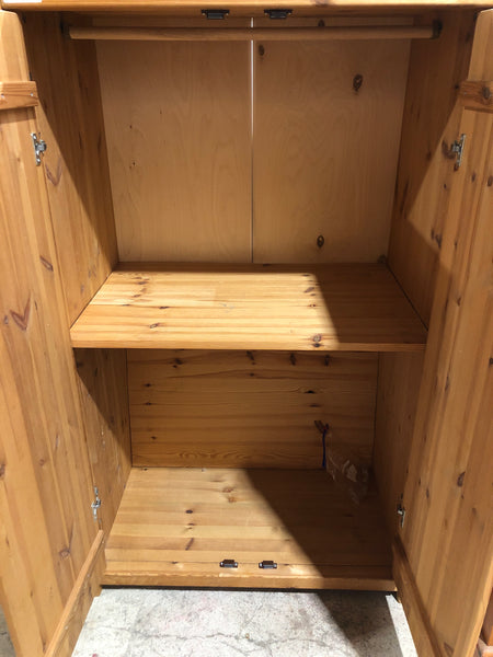 REF - Pine Compact Wardrobe