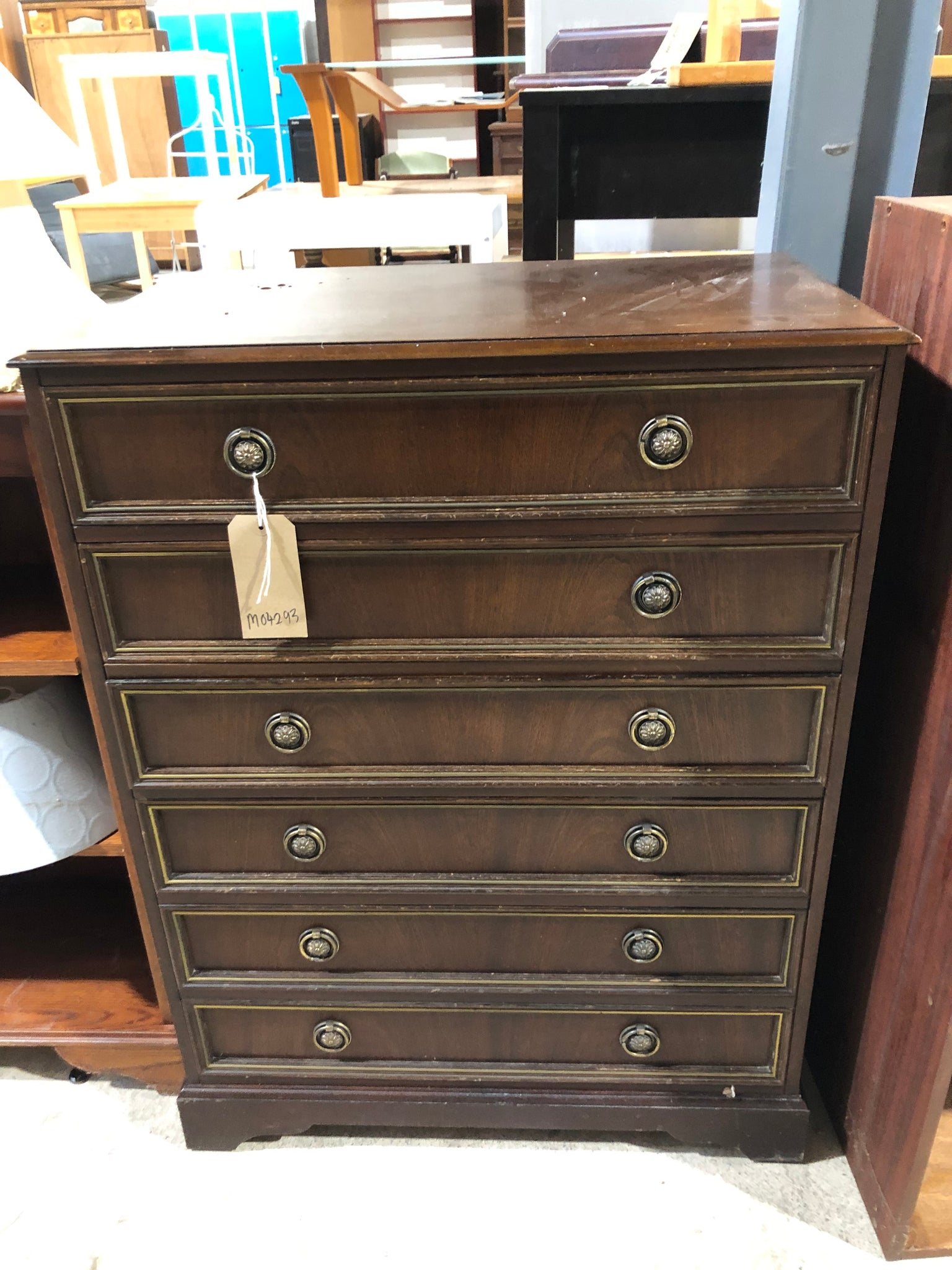 Tallboy Chest of 6 Drawers