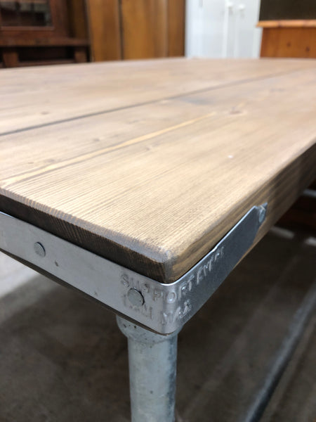 Large Handmade Industrial Style Desk
