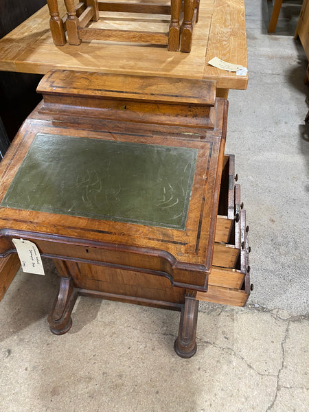 Victorian Walnut Davenport Desk