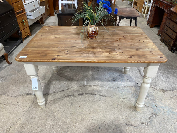 Pine Farmhouse Kitchen Table