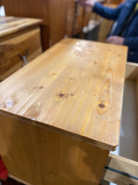 Pine Chest of 2 Drawers