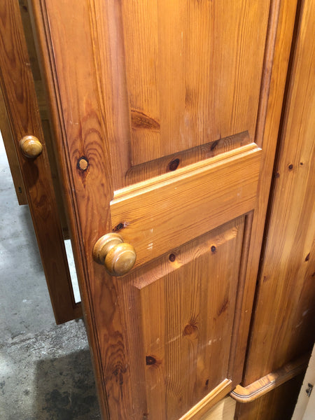 Pine Triple Wardrobe