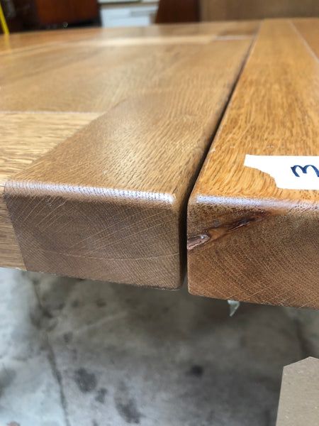Round John Lewis Oak Extending Dining Table