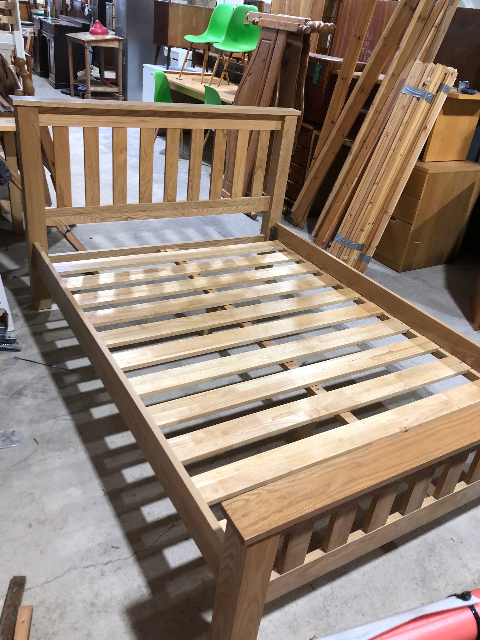 REF - Standard King Size Pine Bedframe