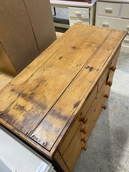 Antique Pine Chest of drawers