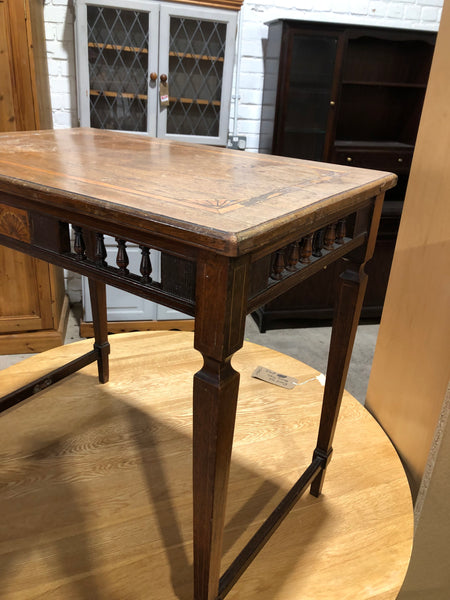 Antique Inlaid Occasional Table
