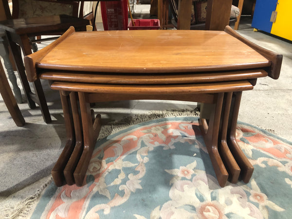 Mid Century Teak Nest of Tables