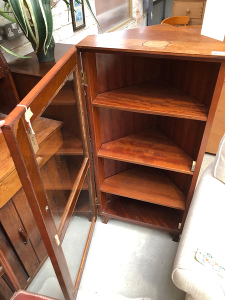 Vintage Corner Cabinet
