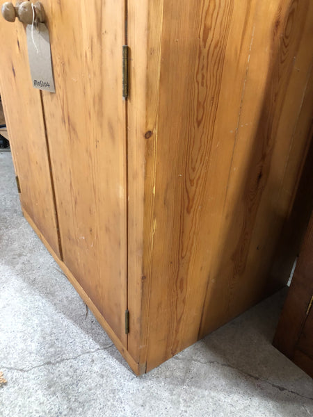 Solid Pine Compact Wardrobe