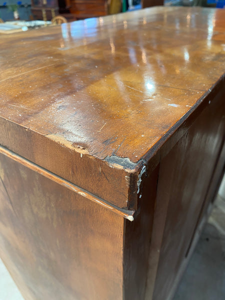 Large Satin Birch Veneer Chest of Drawers GHC