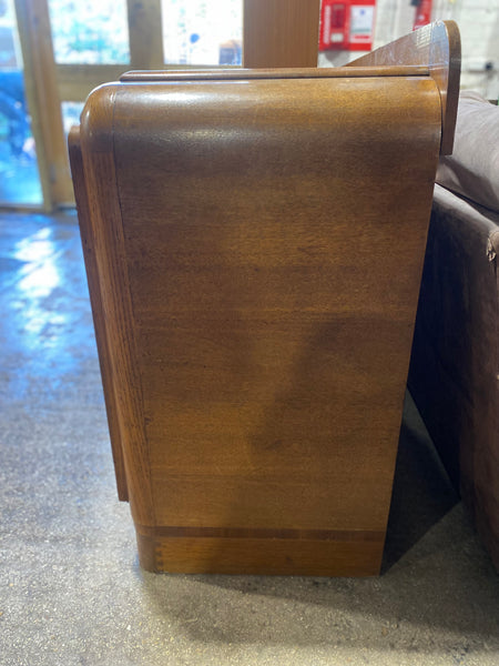 Oak Art Deco Compact Sideboard
