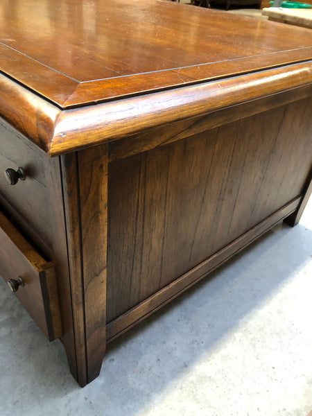Decora Square 4 Drawer Wooden Coffee Table