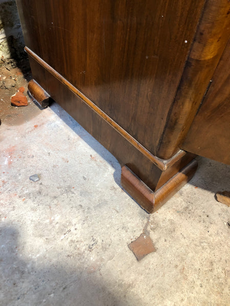 Vintage Art Deco Burr Walnut Gentleman’s Wardrobe