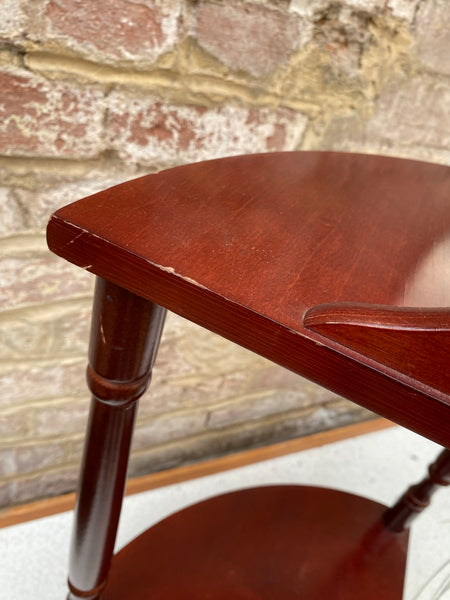 Small Mahogany Corner Table GHC