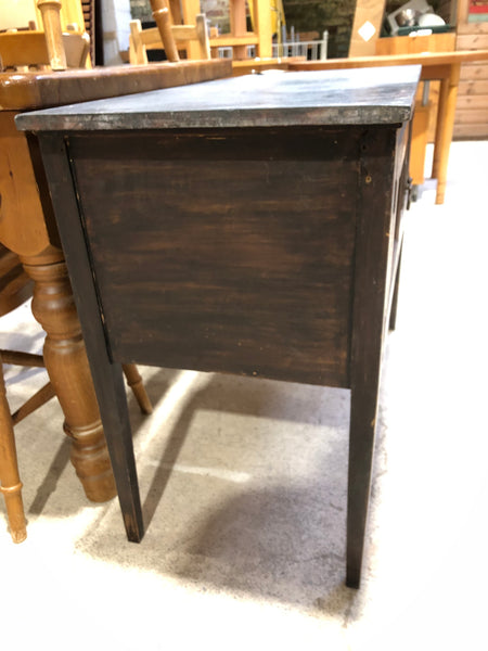 Antique Marble Top Walnut Washstand Base