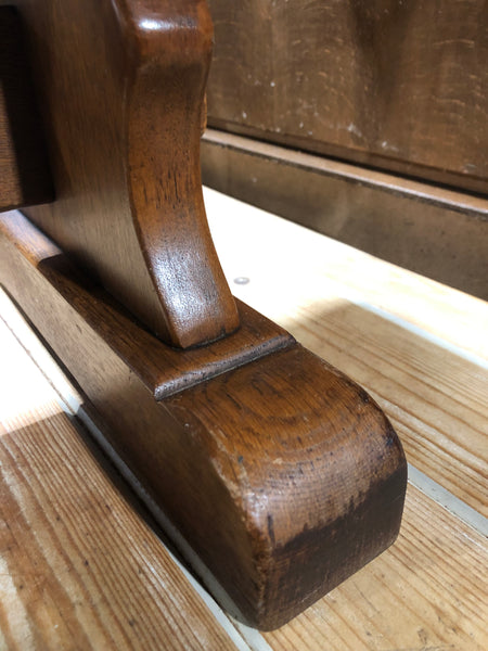 Small Refectory Style Side Table