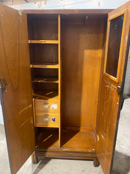 GHC - Vintage Oak Wardrobe