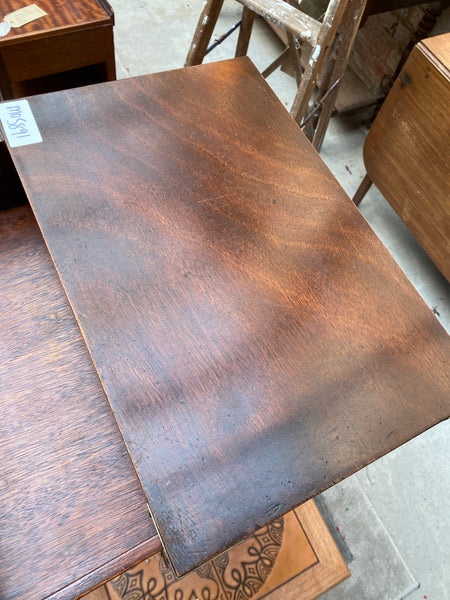 GHC - Mahogany Military Campaign Style Side Table
