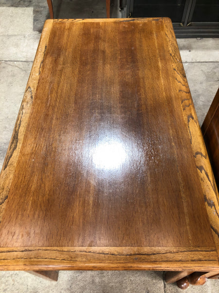 GHC - Vintage Oak 2 Drawer Teachers Desk