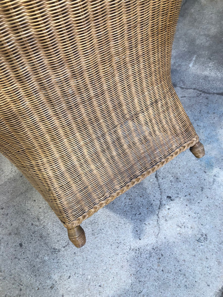 Large Wicker Armchair