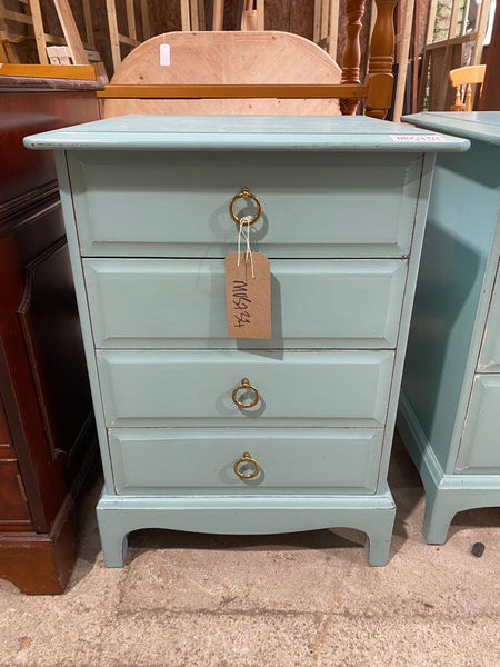 Painted Stag Small Chest of Drawers / Bedside Table