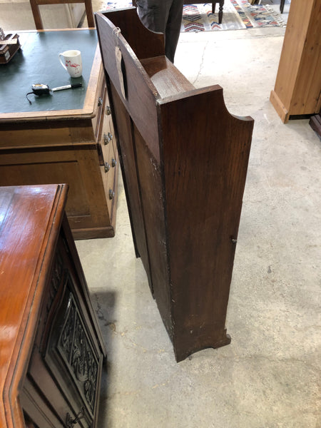 Antique Compact Bureau with Shelves